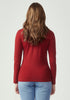 Womens Mountainsilk Half Zip Bordeaux 6742
