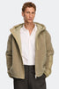 Mens Harrier Full Zip Fleece Hoodie Military Tan 7250MT