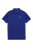 Mens Beckley Polo Tonal Label Azurite Blue 1600MT