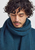 Unisex Moss Scarf Deep Teal 0554