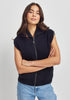 Womens Kay Zip Vest Jet 100411