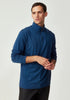 Mens Pua Zip Shirt  Deep Lake 9379