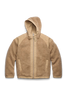 Mens Alberni Reversible Fleece Bomber Desert Sand/Desert Sand 7067M