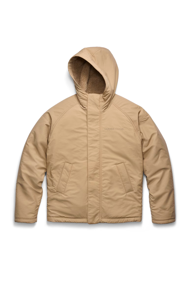 Mens Alberni Reversible Fleece Bomber Desert Sand/Desert Sand 7067M