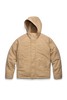 Mens Alberni Reversible Fleece Bomber Desert Sand/Desert Sand 7067M