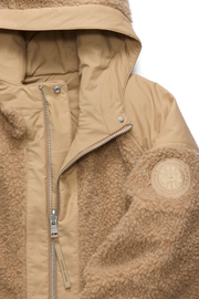 Mens Alberni Reversible Fleece Bomber Desert Sand/Desert Sand 7067M