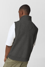 Mens Mersey Fleece Vest HUMANATURE Quarry Grey 7052MB