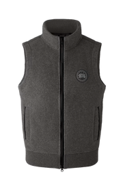 Mens Mersey Fleece Vest HUMANATURE Quarry Grey 7052MB