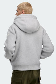 Mens Chilliwack Fleece Bomber Black Label Silverbirch Heather  7220MW