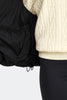 Womens Fallon Puffer Vest Tonal Disc Black 1754WT