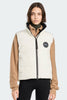 Womens Grandview Cropped Vest Black Label North Star White 2267WB