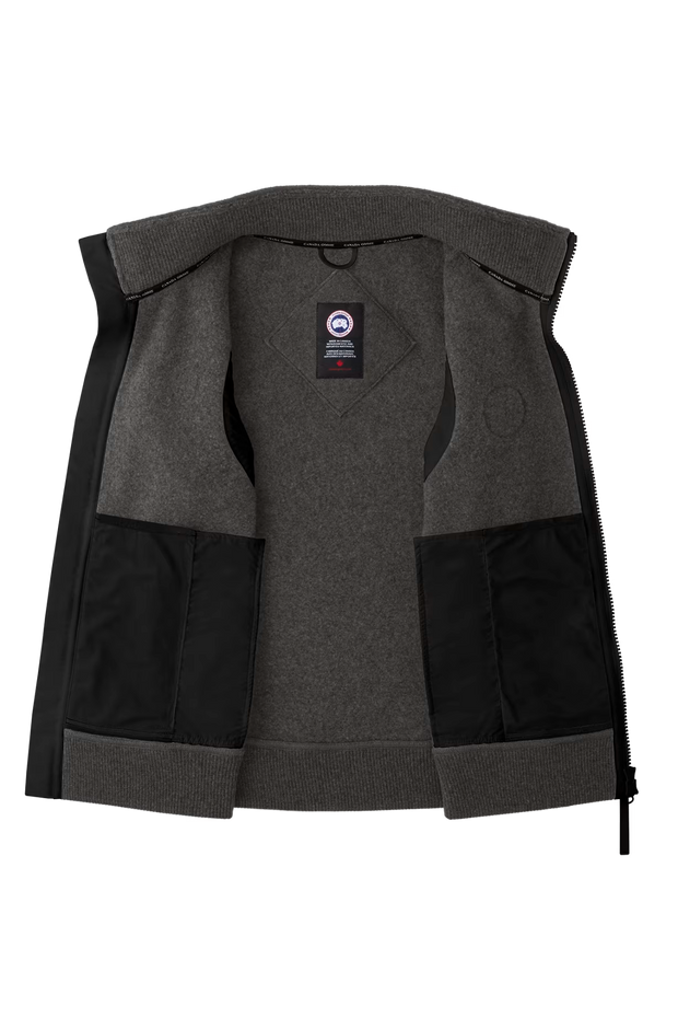 Mens Mersey Fleece Vest HUMANATURE Quarry Grey 7052MB