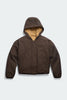 Womens Alberni Fleece Bomber  Ecru Beige/Terra