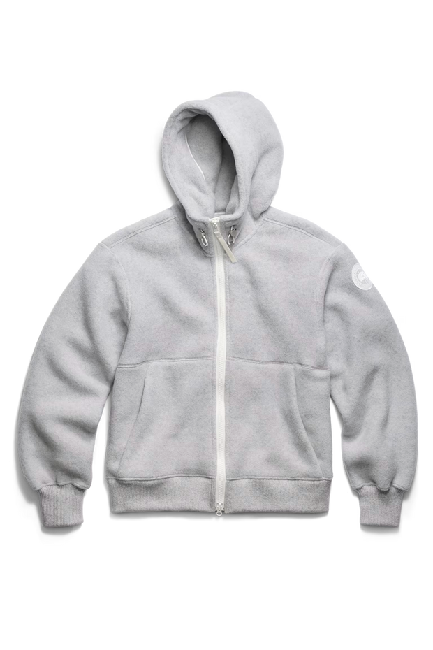 Mens Chilliwack Fleece Bomber Black Label Silverbirch Heather  7220MW