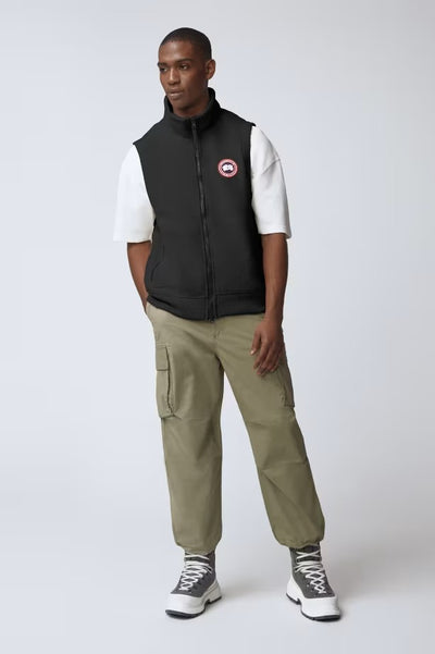 Mens Mersey Fleece Vest HUMANATURE Quarry Grey 7052MB