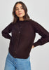 Womens Nyra Cardi Cocoa 100223