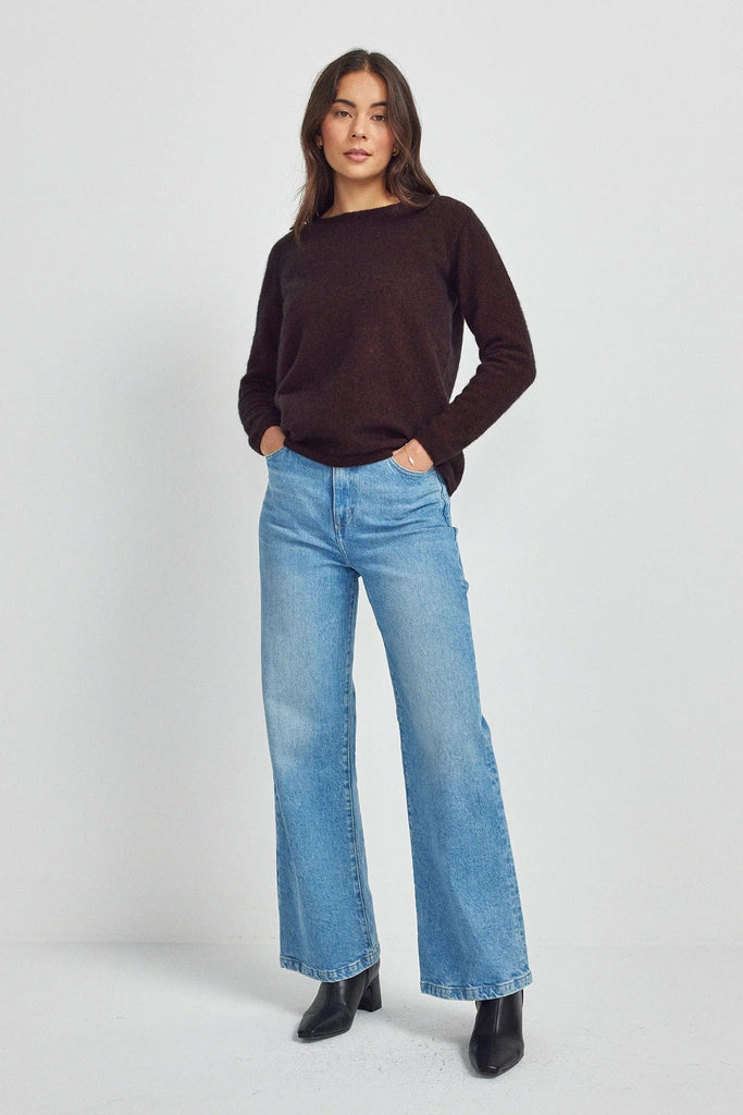 Womens Michelle Sweater Cacao 100449