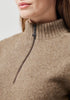Womens Tidal Half Zip Wheat/Slate 100500