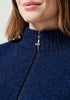 Womens Tidal Half Zip Zephyr/Slate 100500