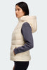 Womens Clair Vest  Tonal Disc Linen 2333WT