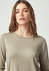 Womens Essential Crew Matcha 6874