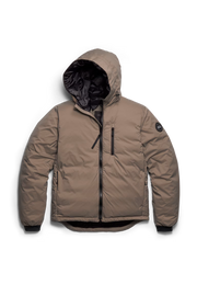 Mens Lodge Hoody  Black Label Taupe Grey 5078MB
