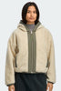 Womens Alberni Fleece Bomber Light Tan/ Smokey Sage 7068W