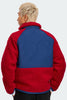 Mens Westport Fleece Jacket Carmine Red/Oxford Navy 7223M