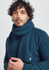 Unisex Moss Scarf Deep Teal 0554