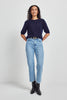 Womens June Knit Tee Deep Ocean 100313