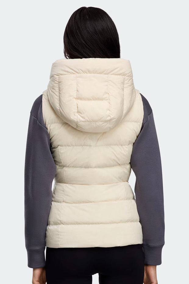 Womens Clair Vest  Tonal Disc Linen 2333WT