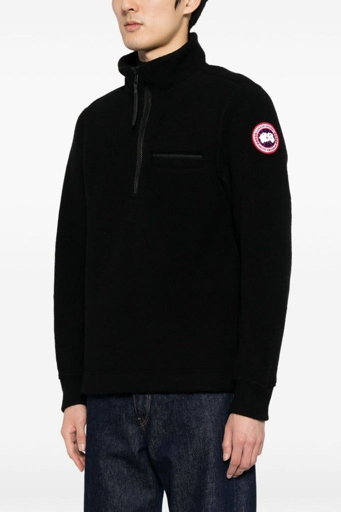 Lawson ¼ Zip Sweater Black Label Kind Fleece  Red Label Black 7055M
