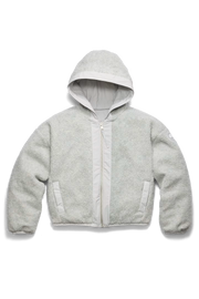 Womens Alberni Fleece Bomber Silverbirch Heather/ Silverbirch 7068W