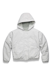 Womens Alberni Fleece Bomber Silverbirch Heather/ Silverbirch 7068W