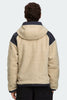 Mens Alberni Reversible Fleece Bomber Light Tan/Nocturne 7067M
