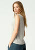 Womens Elena Vest   Taupe Fleck 100465