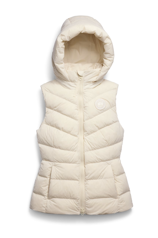 Womens Clair Vest  Tonal Disc Linen 2333WT