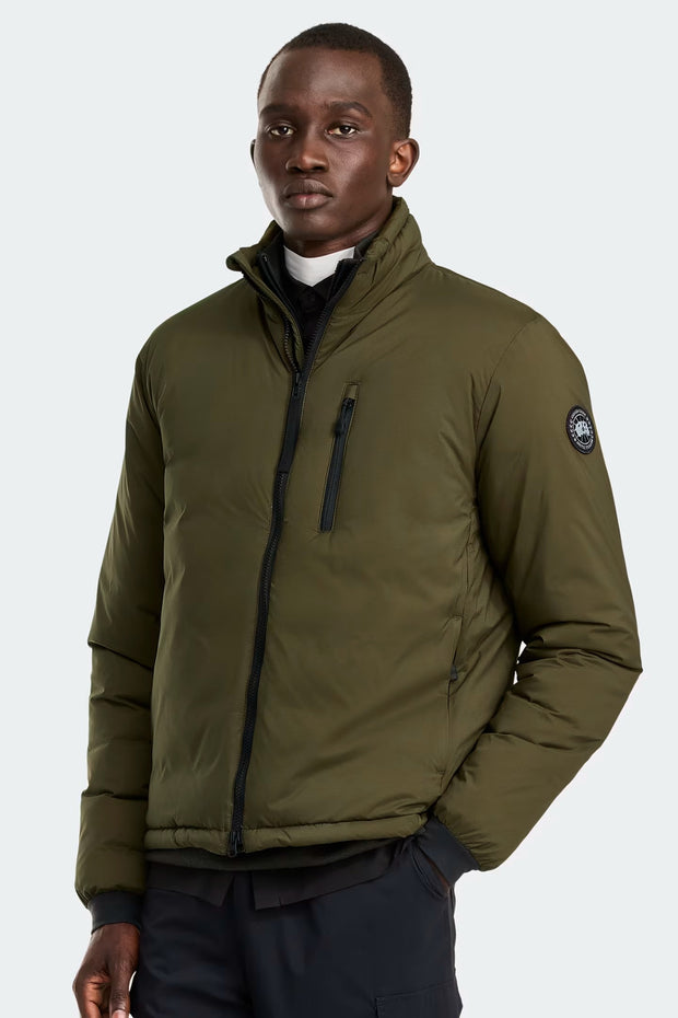 Mens Lodge Jacket Black Disc-Military Green-5079MB