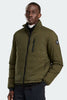Mens Lodge Jacket Black Disc-Military Green-5079MB