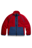 Mens Westport Fleece Jacket Carmine Red/Oxford Navy 7223M
