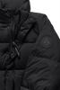 Mens Sterling Puffer Jacket Tonal Disc Black   1745MT