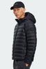 Mens Stratus Hoodie Tonal Label Black 2482MT