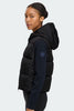 Womens HyBridge® Wide Quilt Knit Hoody Nocturne 6507WT