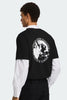 Mens Novo T-Shirt  Graphic Black 1328M1