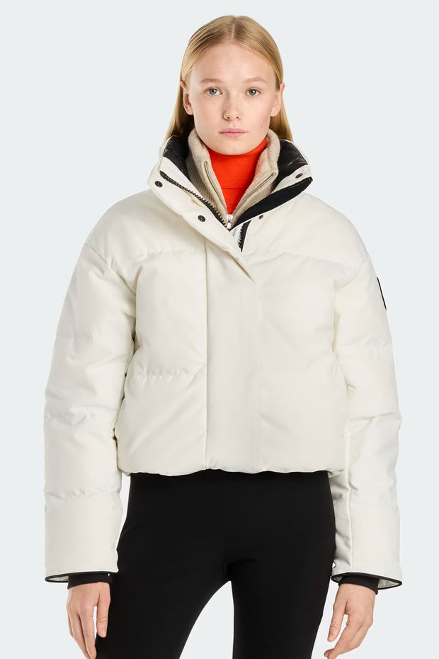 Womens Grandview Cropped Jacket  Black Label North Star White 2266WB