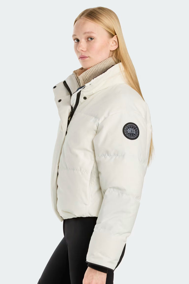 Womens Grandview Cropped Jacket  Black Label North Star White 2266WB