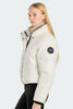 Womens Grandview Cropped Jacket  Black Label North Star White 2266WB