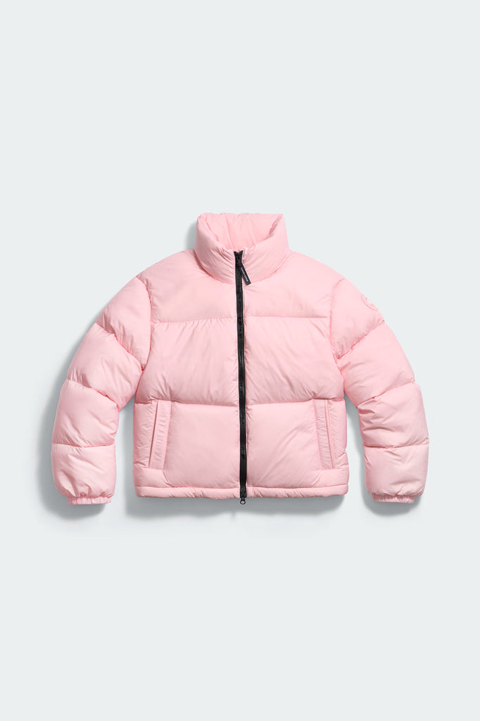 Womens Fallon Puffer Jacket Tonal Disc Linnaea Rose 1726WT