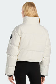Womens Grandview Cropped Jacket  Black Label North Star White 2266WB