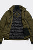 Mens Lodge Jacket Black Disc-Military Green-5079MB